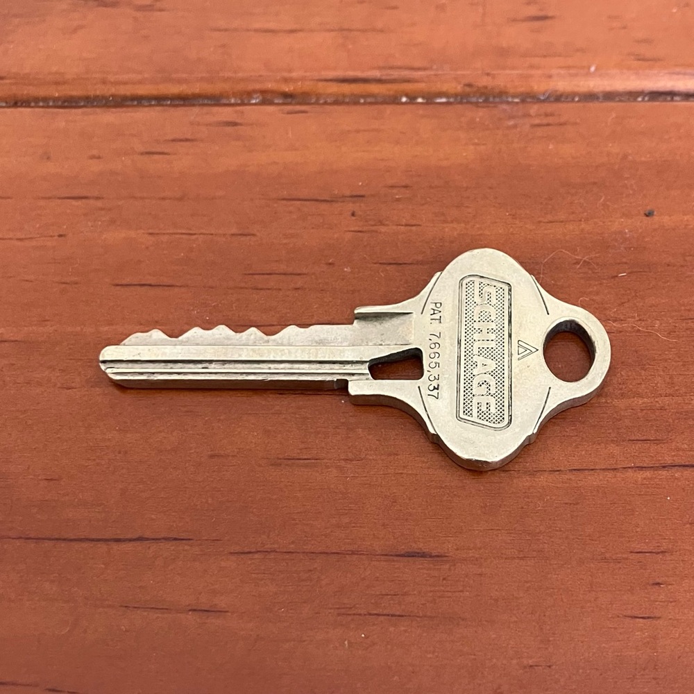 Used Schlage Key